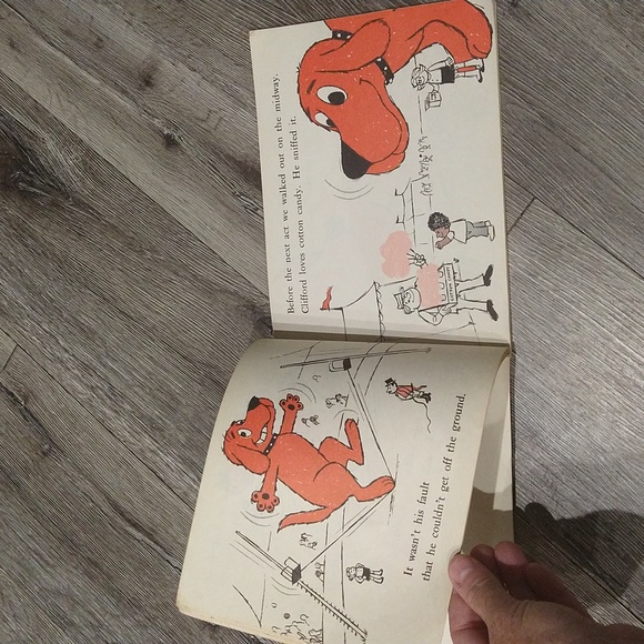 VINTAGE: 1977 Clifford at the Circus Kids Book - Picture 6 of 8